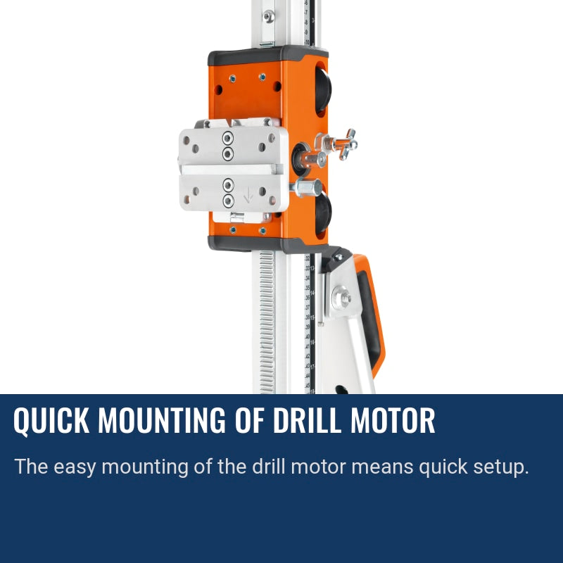 Husqvarna DS 250 Quick mounting of drill motor