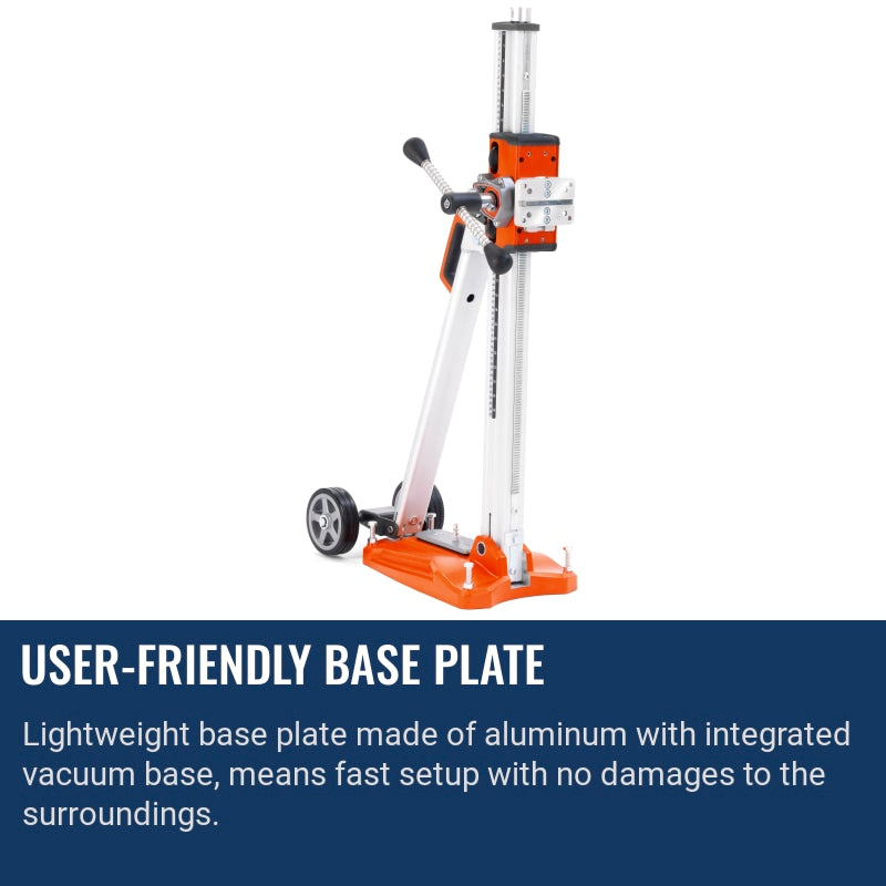 Husqvarna DS 250 User-friendly base plate