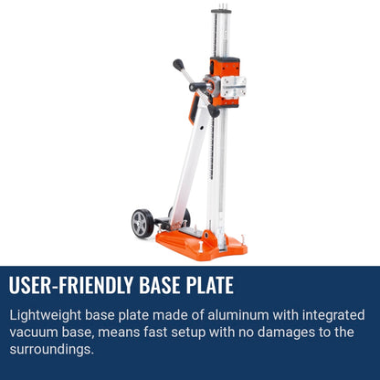 Husqvarna DS 250 User-friendly base plate