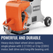 Husqvarna Blastrac 1-8DM, Powerful and durable