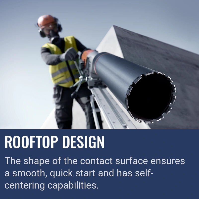 Husqvarna ELITE-DRILL™ D1620, Rooftop design