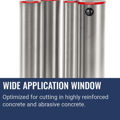 Husqvarna ELITE-DRILL™ D1640, Wide application window