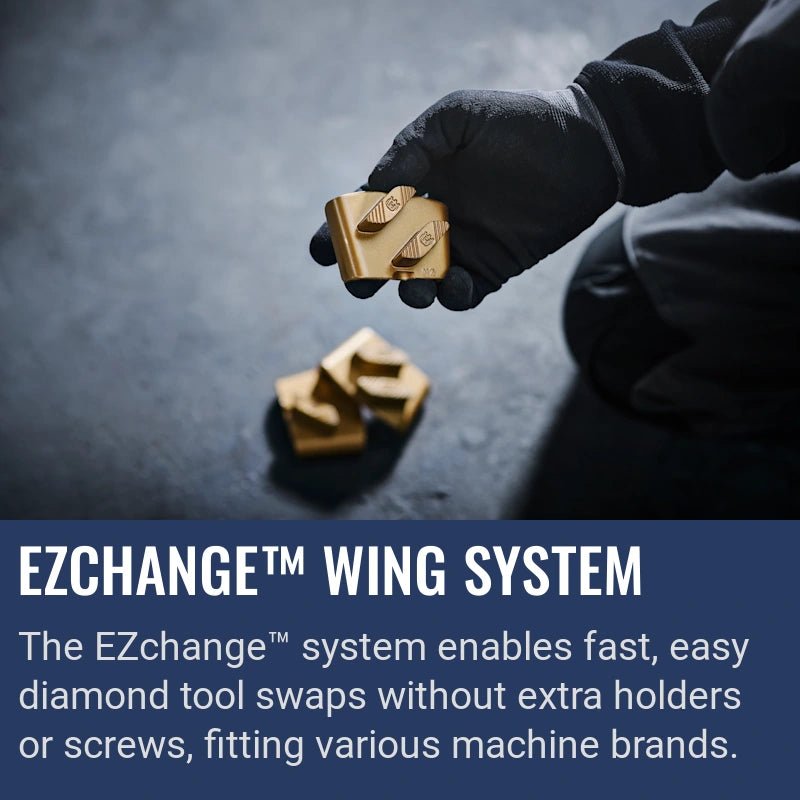 Husqvarna ELITE-GRIND™ EZ S, Ezchange™ WING system