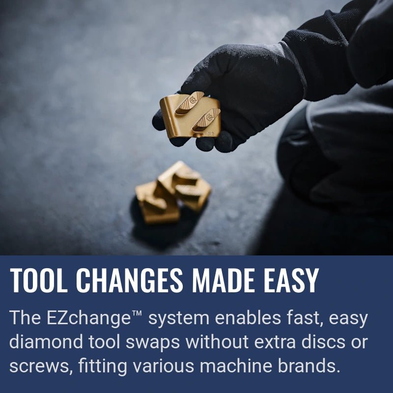 Husqvarna VARI-GRIND™ EZ T-REX CLASSIC, Tool changes made easy