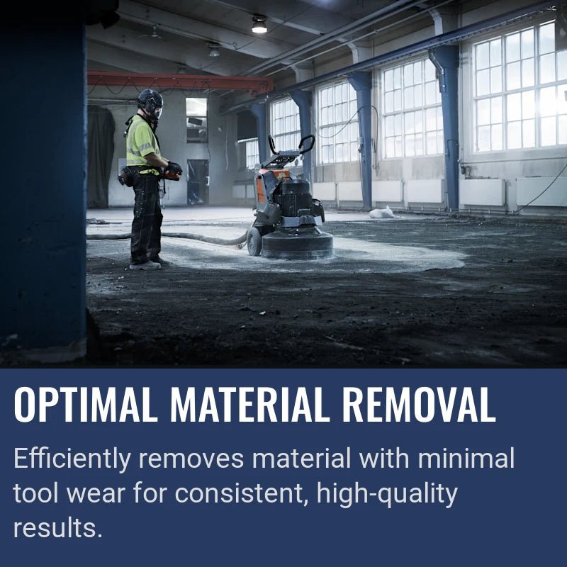 Husqvarna ELITE-GRIND™ EZ XS, Optimal material removal