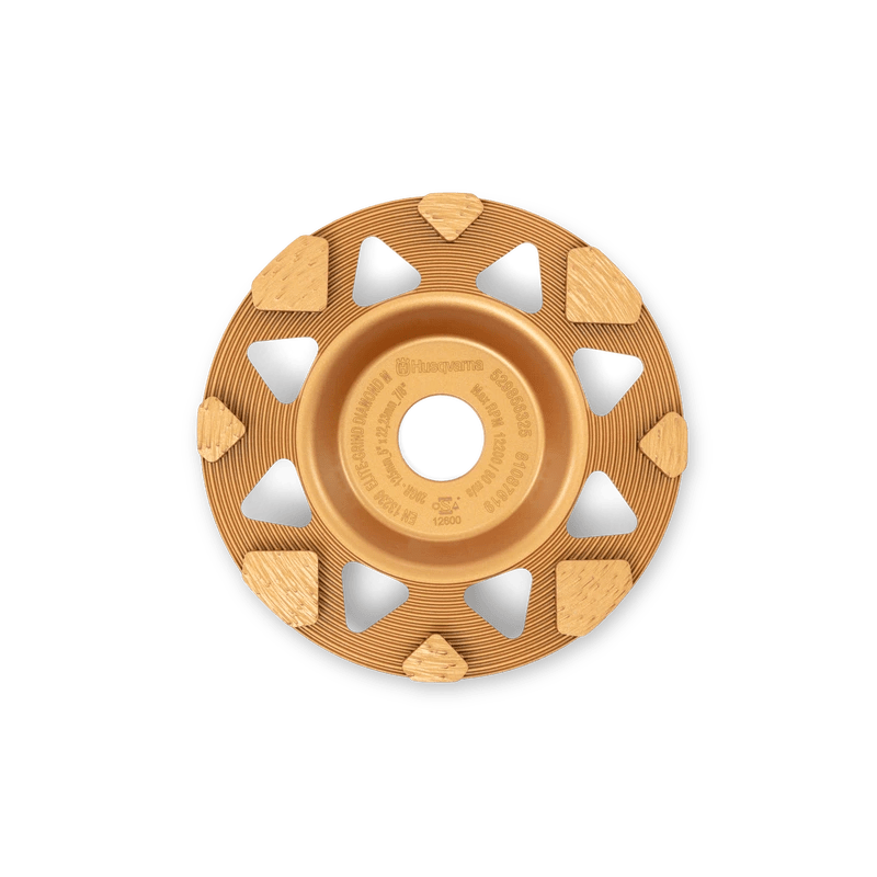 Husqvarna Elite-Grind Star M Cup Wheel Grinding - 7" 180mm 7/8" - 25GR