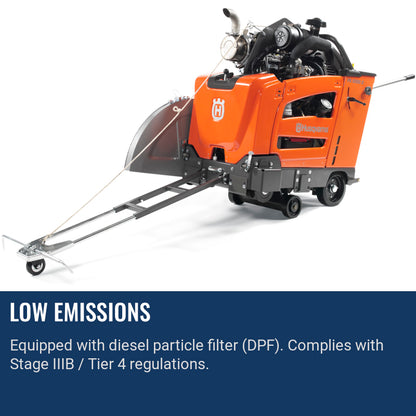 Husqvarna Floor Saw 5000 D Low emissions