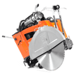 Husqvarna Floor Saw 5000 D self-propelled walk-behind floor saw 48hp Yanmar engine 26" blade FP option