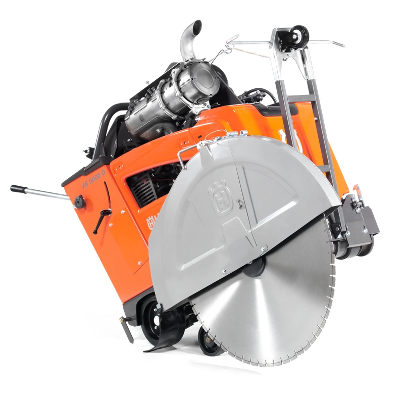 Husqvarna Self-Propelled Floor Saw FS 5000 D 48 hp Yanmar 30" FP 3SPD