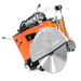 Husqvarna walk-behind floor saw FS 5000 D 48 hp self-propelled 30" Yanmar option FP 3SPD ETRK