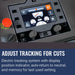 Husqvarna Floor Saw 5000 D, Adjust tracking for cuts