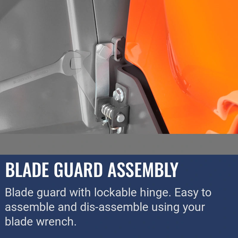 Husqvarna Floor Saw 5000 D, Blade guard assembly
