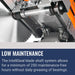Husqvarna Floor Saw 5000 D, Low maintenance
