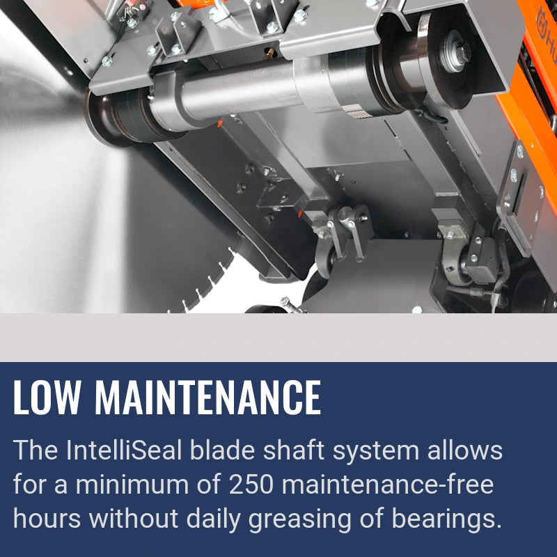Husqvarna Floor Saw 5000 D, Low maintenance