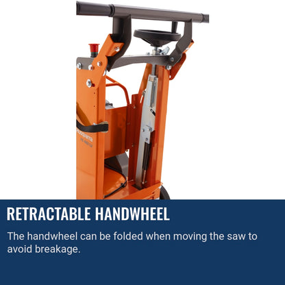 Husqvarna FS 400 LV Retractable handwheel