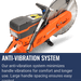 Husqvarna K 1270, Anti-vibration system