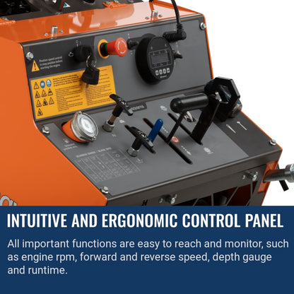 Husqvarna FS 4600 G Intuitive and ergonomic control panel