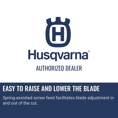 Husqvarna FS 524 Easy to raise and lower the blade