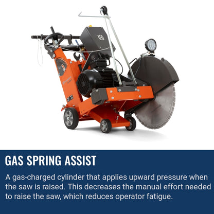 Husqvarna FS 600 E Gas spring assist
