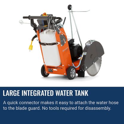 Husqvarna FS 600 E Large integrated water tank