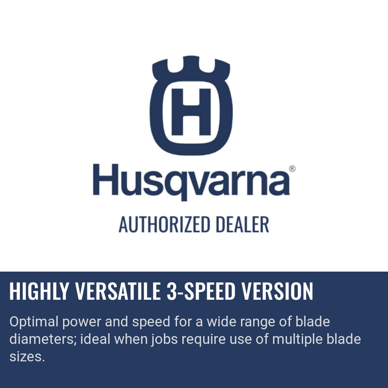 Husqvarna FS 7000 D Tier 4 Highly versatile 3-speed version