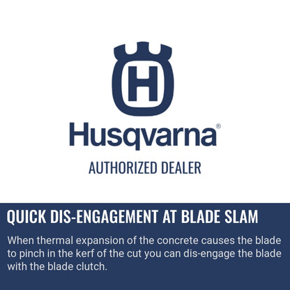 Husqvarna FS 7000 D Tier 4 Quick dis-engagement at blade slam