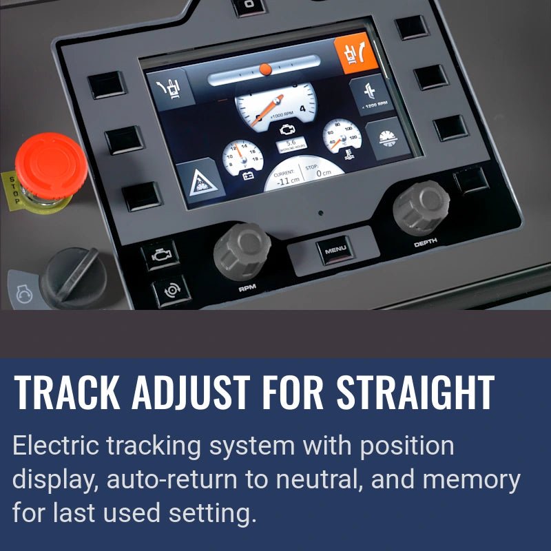 Husqvarna Floor Saw 7000 D, Track Adjust for Straight
