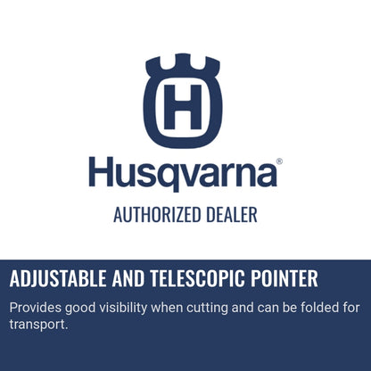 Husqvarna FS 7000 DL Tier 4 Adjustable and telescopic pointer