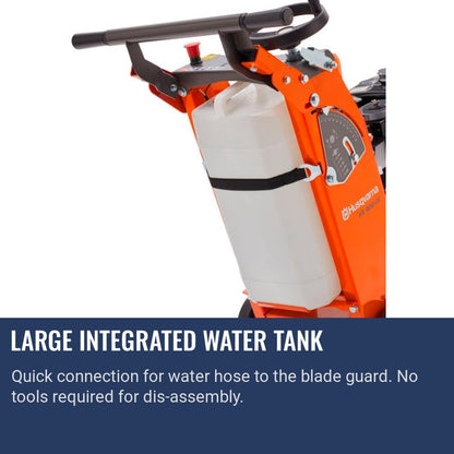Husqvarna FS400LV Large integrated water tank