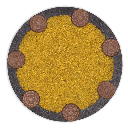 Husqvarna Hiperflex TRW power trowel tool, model #400.