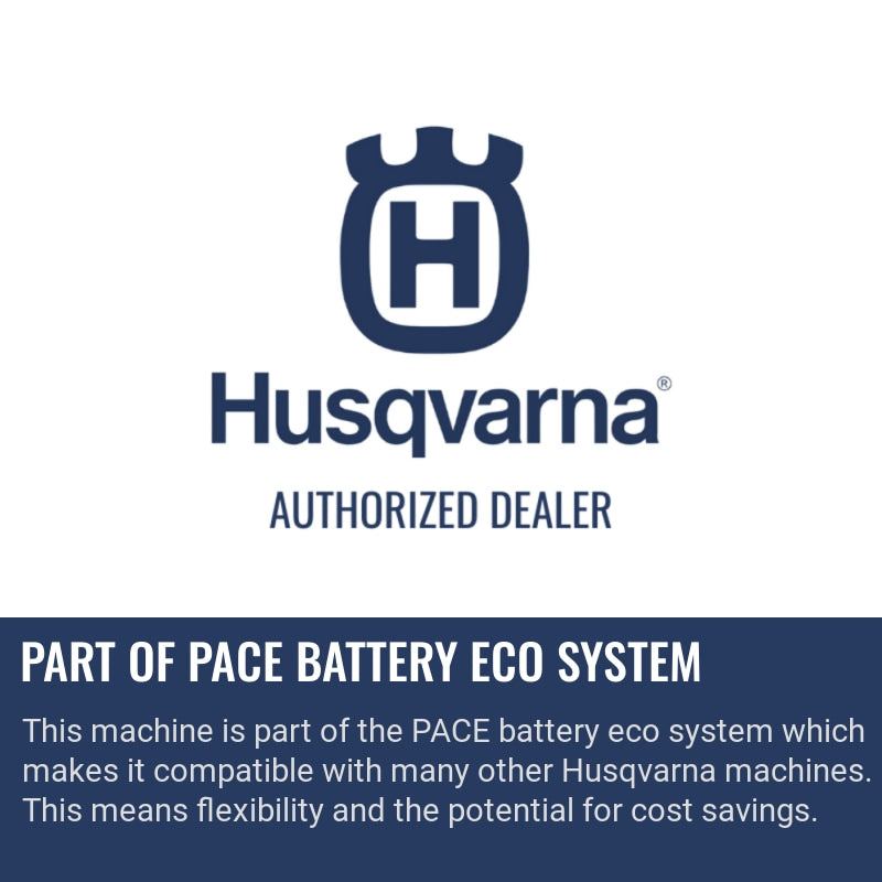 Husqvarna K 1 PACE Rail Part of PACE battery eco system