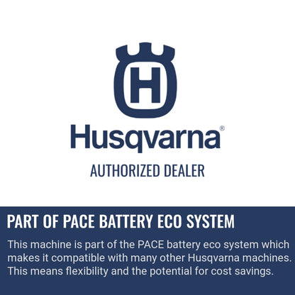 Husqvarna K 1 PACE Rail Part of PACE battery eco system