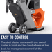 Husqvarna Blastrac 1-8DM, Easy to control