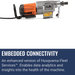 Husqvarna DM 430, Embedded Connectivity