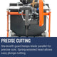 Husqvarna MS 360G, Precise cutting