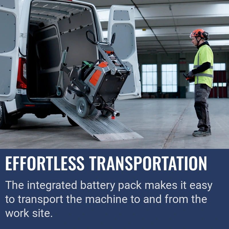 Husqvarna PG 8 DR, Effortless transportation