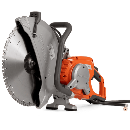 Husqvarna K 7000 hand-held disc cutter with 16" blade - powerful cutting tool.