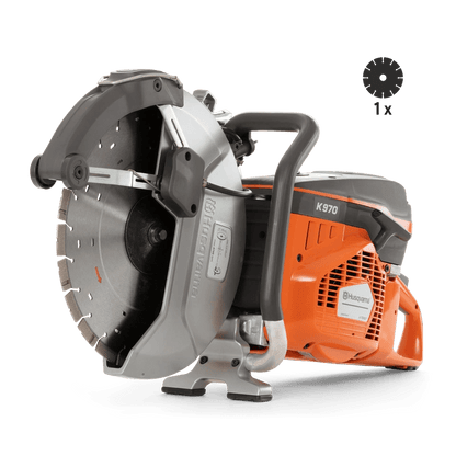 Husqvarna K 970 SmartGuard邃" Disc Cutter Hand-Held Saw by Husqvarna