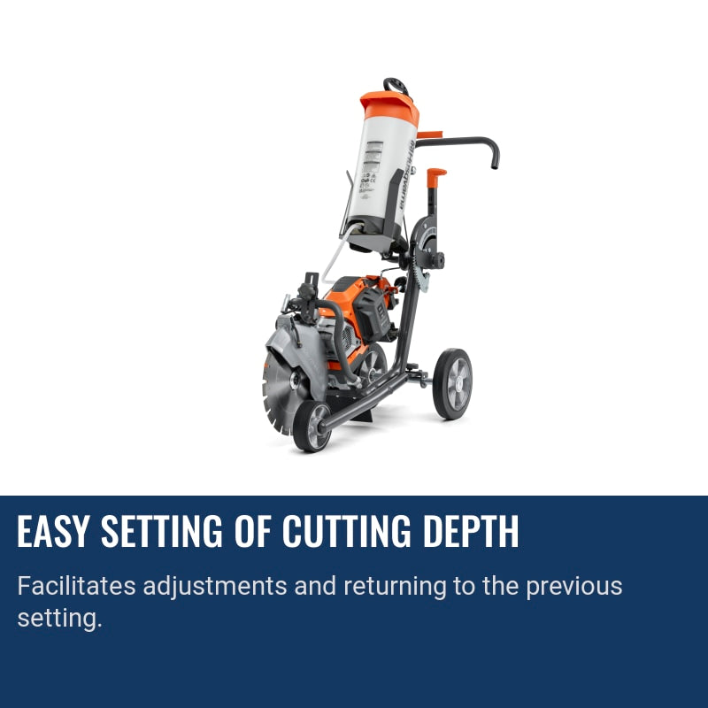 Husqvarna KV 1 Easy setting of cutting depth
