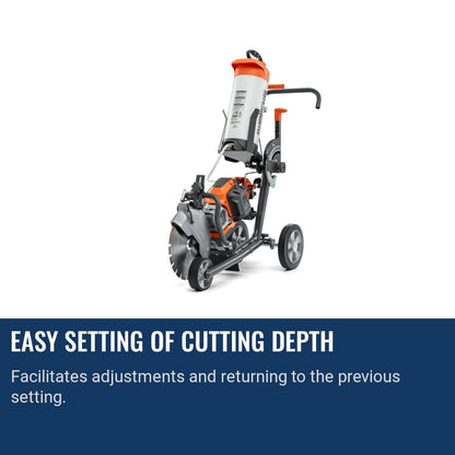 Husqvarna KV 1 Easy setting of cutting depth