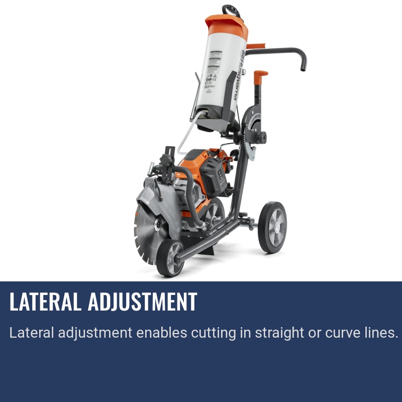 Husqvarna KV 1 Lateral adjustment