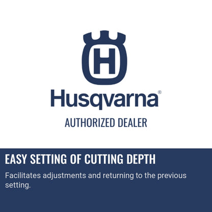 Husqvarna KV 9 / 12 Easy setting of cutting depth