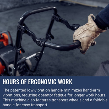 Husqvarna LF 60i LAT Hours of ergonomic work