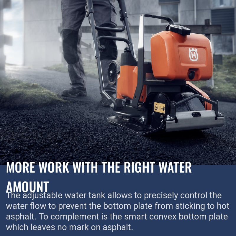 Husqvarna LF 60i LAT More work with the right water amount