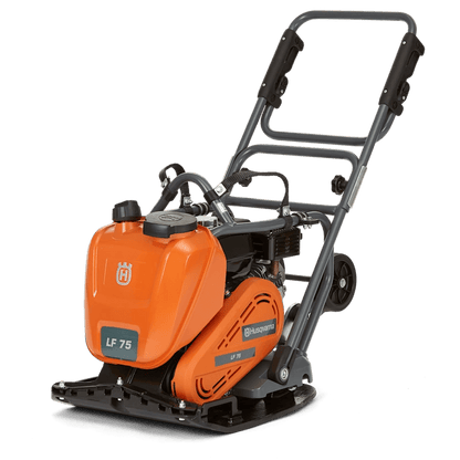 Husqvarna LF 75 LAT forward plate compactor with Honda engine, 420mm width