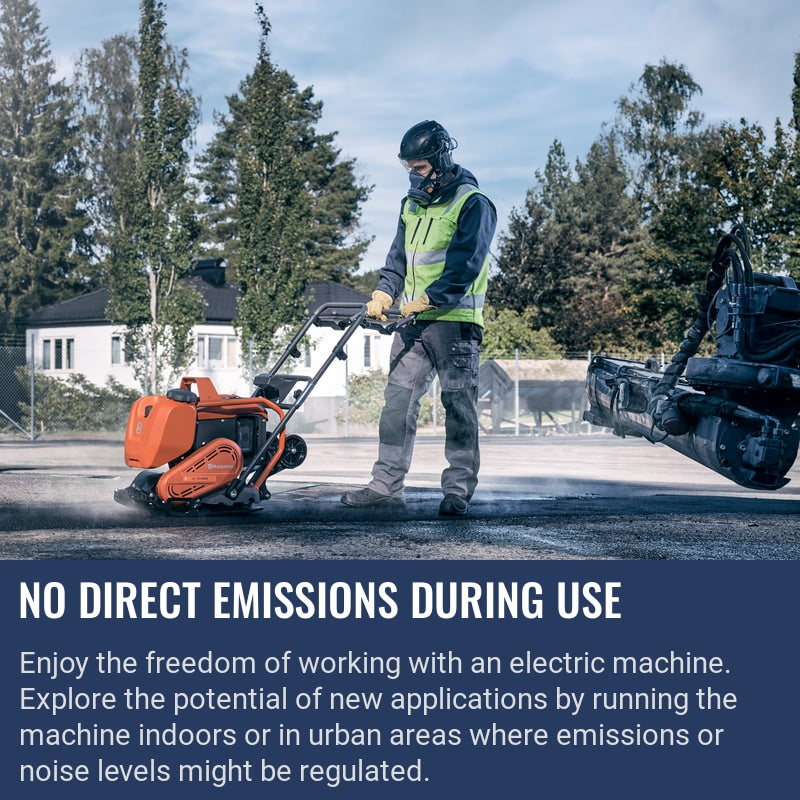 Husqvarna LF75 No direct emissions during use