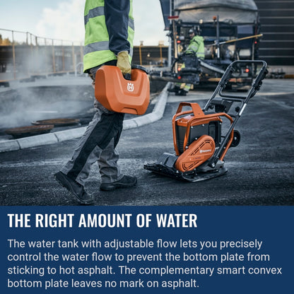 Husqvarna LF75 The right amount of water
