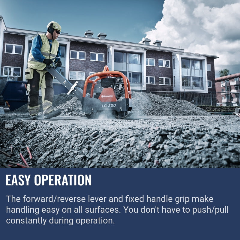 Husqvarna LG 300 Easy operation