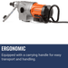 Husqvarna DM 430, Ergonomic