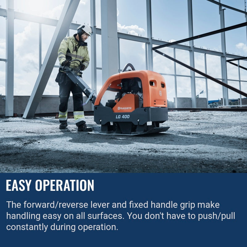 Husqvarna LG 400 Easy operation